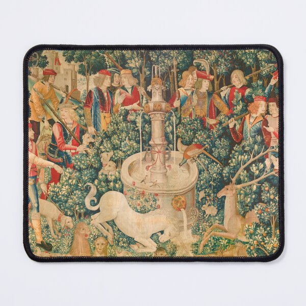 Item preview, 2. The Unicorn Purifies Water (from the Unicorn Tapestries) (1495-1505) designed and sold by unsung.art [].
