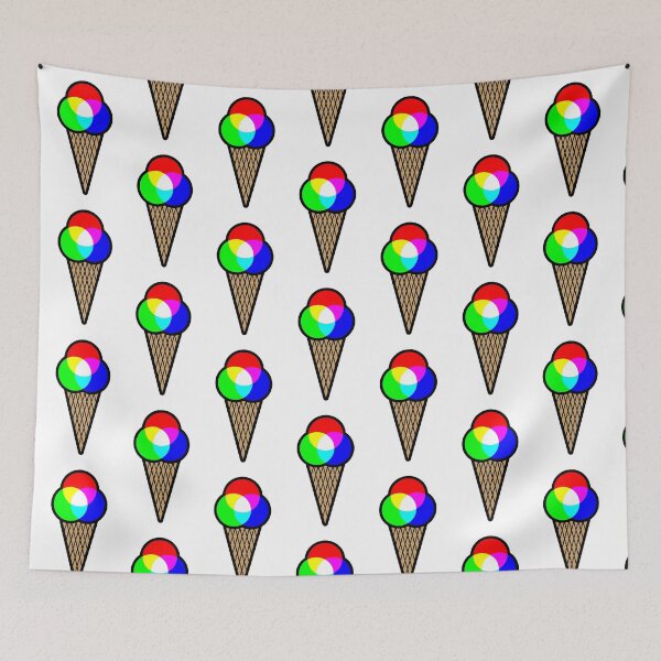 Item preview, RGB Ice (Red Green Blue Ice Cream) designed and sold by MrFaulbaum.