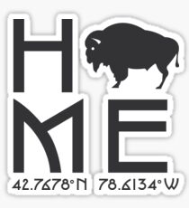 East Aurora, NY - Home Sticker