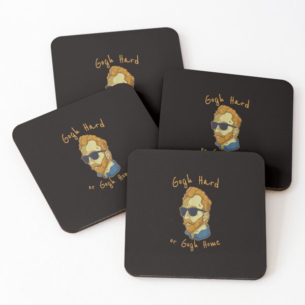 Item preview, Vincent Van Gogh Hard Or Go Home Artist Humor Pun designed and sold by MaryMaster.
