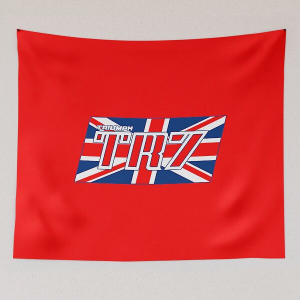 Item preview, TR7 with Union Jack 01. designed and sold by CellularSong.