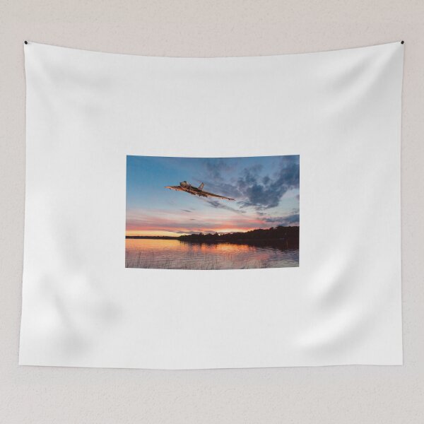 Item preview, Vulcan low over a sunset lake designed and sold by Flight Artworks.