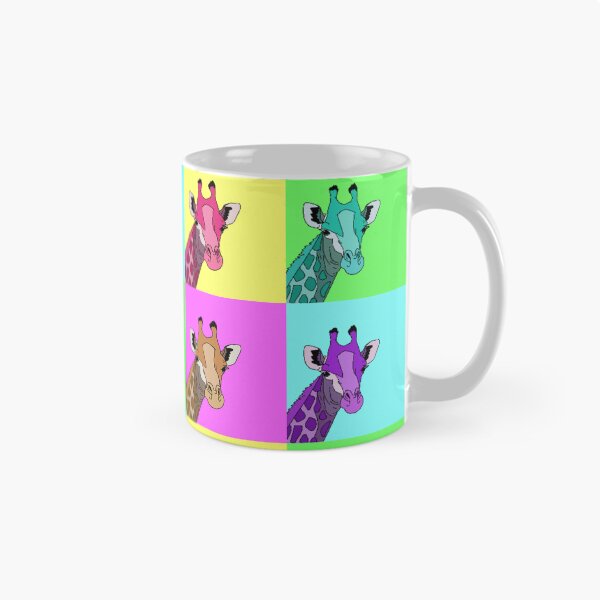 Item preview, Colorful giraffes cute Popular animals designed and sold by spaceopy.
