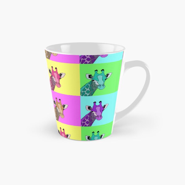 Aperçu de l'œuvre Girafes colorées mignonnes Animaux populaires créée et vendue par spaceopy.