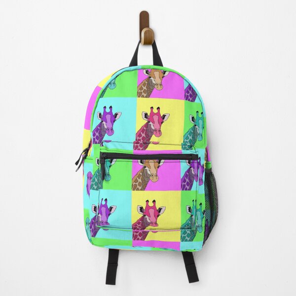 Item preview, Colorful giraffes cute Popular animals designed and sold by spaceopy.