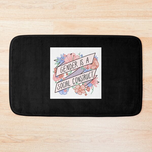 Item preview, Gender Is A Social Construct Greeting Card designed and sold by Karleyrooks.