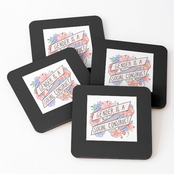 Item preview, Gender Is A Social Construct Greeting Card designed and sold by Karleyrooks.