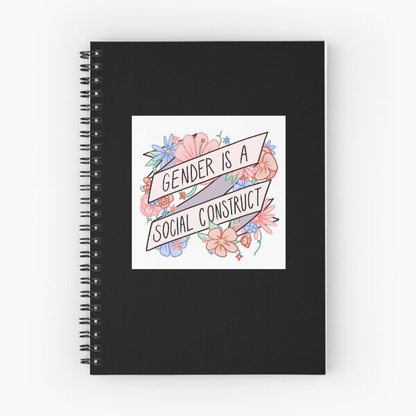 Item preview, Gender Is A Social Construct Greeting Card designed and sold by Karleyrooks.
