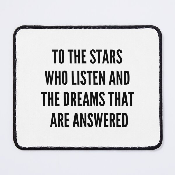 Item preview, to the stars who listen and the dreams that are answered christmas 2021   designed and sold by Versographys.