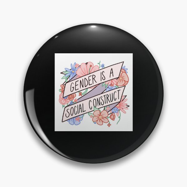 Item preview, Gender Is A Social Construct Greeting Card designed and sold by Karleyrooks.