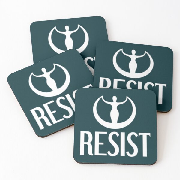 Item preview, Handmaids Tale RESIST Astraea Logo Pocket Design designed and sold by RIP-NeilPeart.