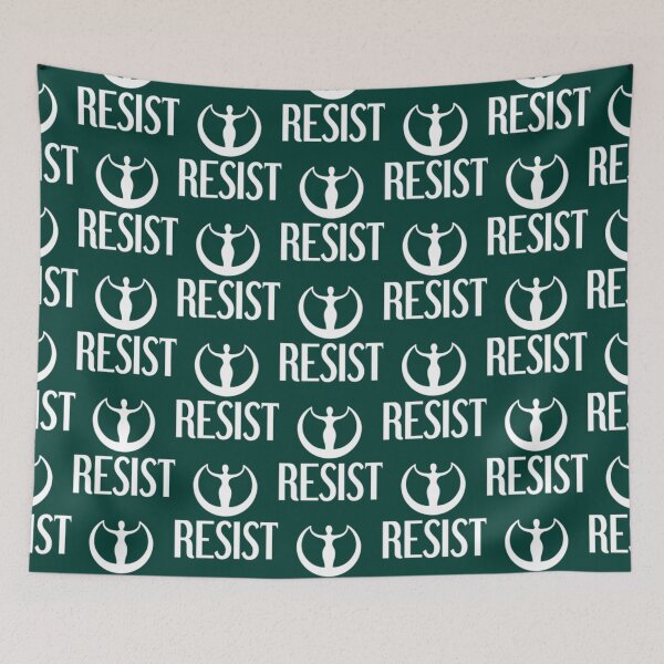 Item preview, Handmaids Tale RESIST Astraea Logo Pocket Design designed and sold by RIP-NeilPeart.