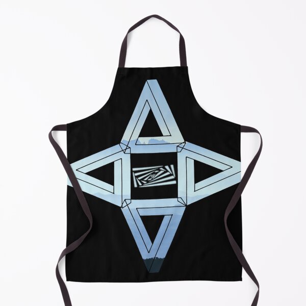 Item preview, Mountain Range Triangle Me Impressed Star designed and sold by createVisions.