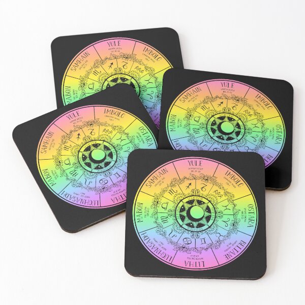 Item preview, wiccan wheel of the year designed and sold by Manitou Mercantile.