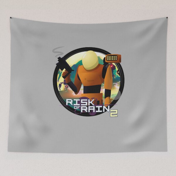 Item preview, Fight To Stay Alive Risk Of Rain 2 Logo Cool designed and sold by CynthiaParity.