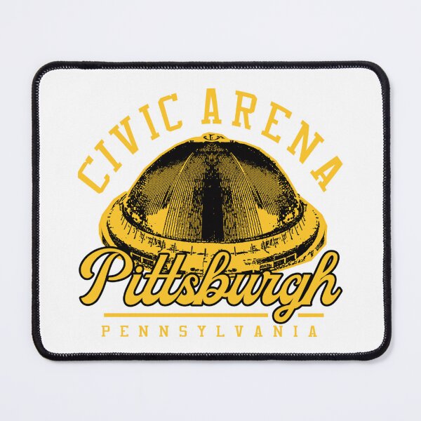 Item preview, CIVIC CENTER ITS A HOCKEY NIGHT IN PITTSBURGH Sticker designed and sold by AxelGrahama.
