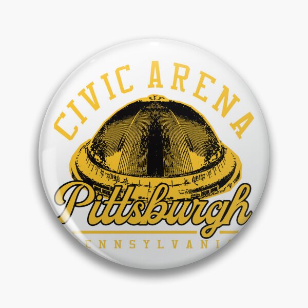 Item preview, CIVIC CENTER ITS A HOCKEY NIGHT IN PITTSBURGH Sticker designed and sold by AxelGrahama.