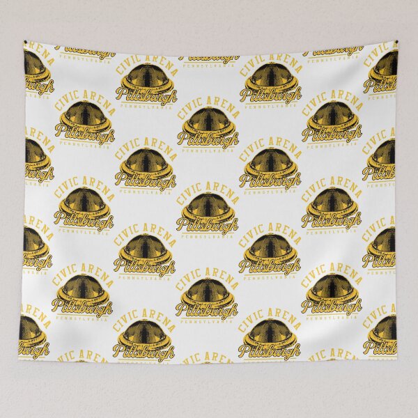 Item preview, CIVIC CENTER ITS A HOCKEY NIGHT IN PITTSBURGH Sticker designed and sold by AxelGrahama.