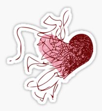 Heart Strings Sticker