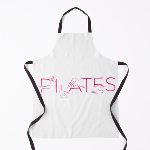 Item preview, Pilates poses in PILATES word pink designed and sold by sashica.