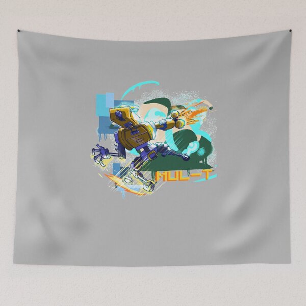 Item preview, Fight To Stay Alive Risk Of Rain 2 Mul Retro designed and sold by CynthiaParity.