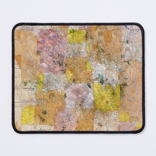 Item preview, Vintage Abstract City Garden Painting designed and sold by JoyforU.