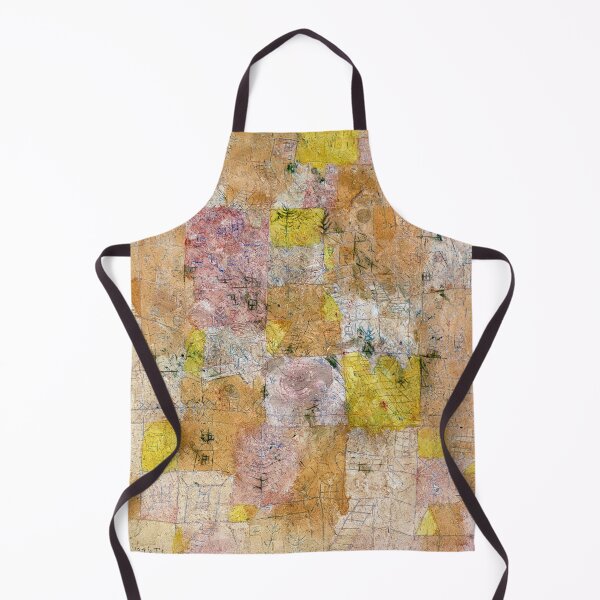 Item preview, Vintage Abstract City Garden Painting designed and sold by JoyforU.