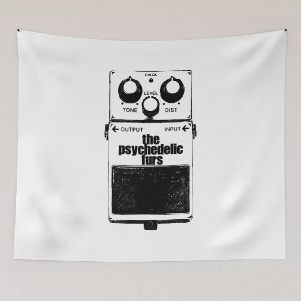 Item preview, Psychedelic Furs Guitar Pedal　 T-Shirt designed and sold by Oriana305.