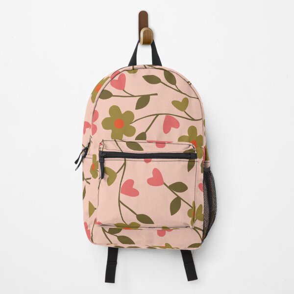 Item preview, Cute Pink Green Floral designed and sold by risingrocket.