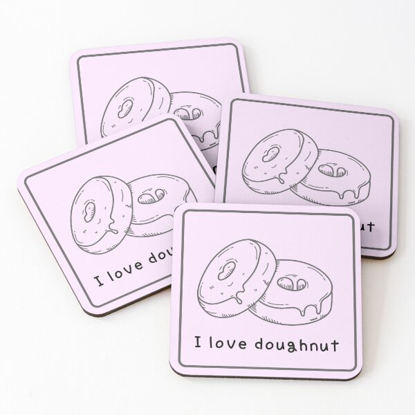 Item preview, I love doughnut, donut designed and sold by zzzozzo.
