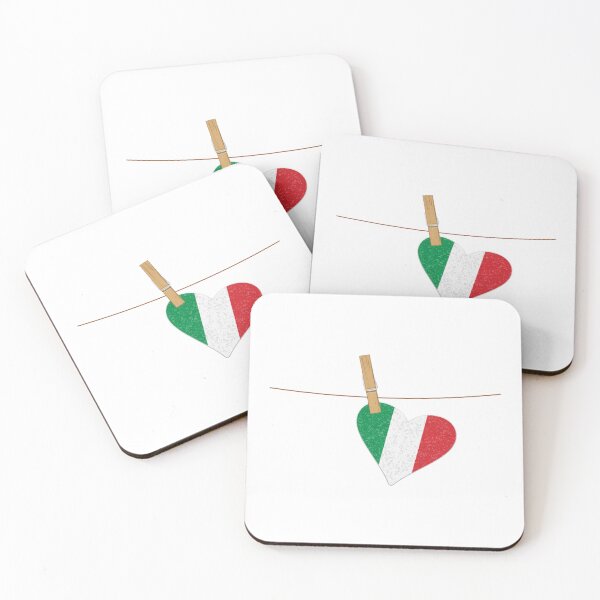 Item preview, Little italian heart with flag designed and sold by JAG2B.