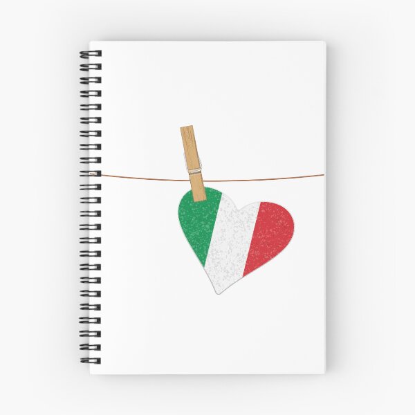 Item preview, Little italian heart with flag designed and sold by JAG2B.