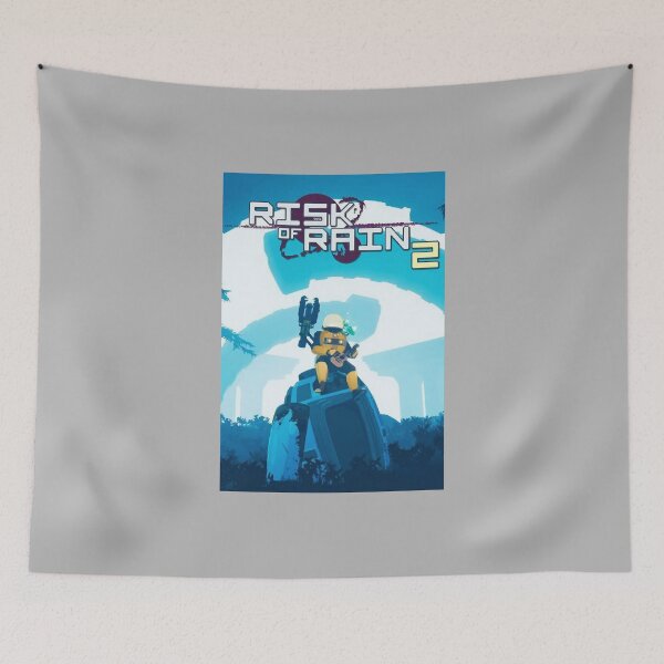 Item preview, Fight To Stay Alive Risk Of Rain 2 Poster Gifts designed and sold by CynthiaParity.