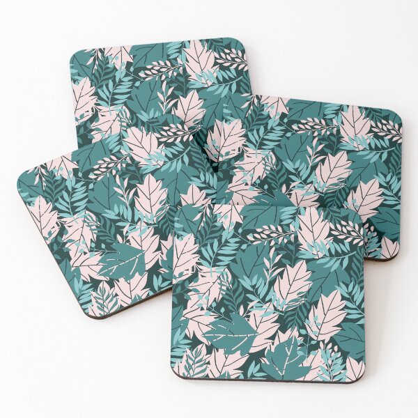 Item preview, Aesthetic Pastel Coloured Tropical Rainforest (dark spring version) designed and sold by Dorina Larsdotter.