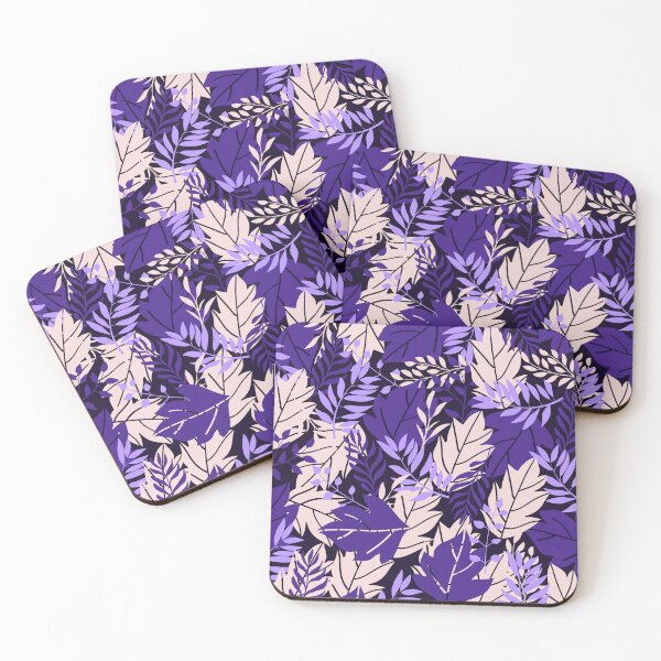 Item preview, Aesthetic Pastel Coloured Tropical Rainforest (dark four seasons version) designed and sold by Dorina Larsdotter.