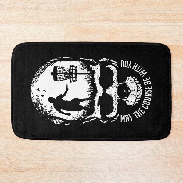 Item preview, May The Course Be With You Disc Golf Player Skull Sunset designed and sold by GrandeDuc.