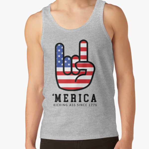 'Merica Kicking Ass Since 1776 Tank Top
