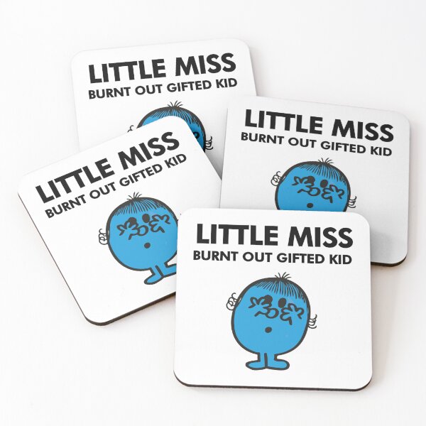 Item preview, little miss 'burnt out gifted kid' designed and sold by tomatojo.