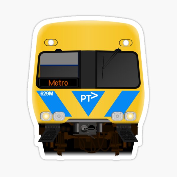 Item preview, Comeng Refurbished Metro Trains Melbourne Front designed and sold by WhiteW0LF.