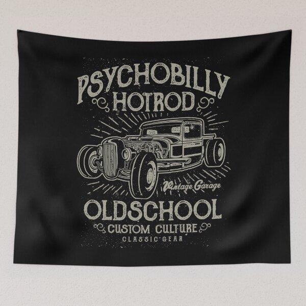 Item preview, Psychobilly Old School Hotrod designed and sold by JakeRhodes.