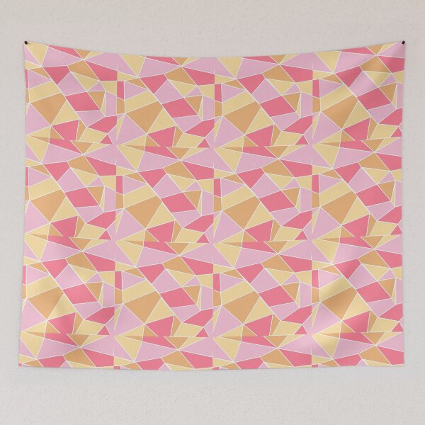 Item preview, Geometric seamless pattern... pinks, browns and yellows designed and sold by Art-shia.