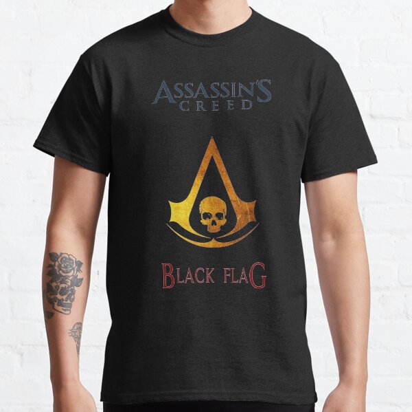 assassin's creed black flag t shirt