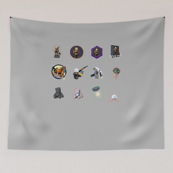 Item preview, Fight To Stay Alive Risk Of Rain 2 Sticker Pack And Merch Gifts Music Fans designed and sold by CynthiaParity.