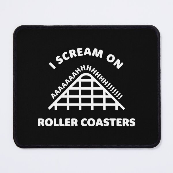 Item preview, I Scream On Roller Coasters! T-Shirt designed and sold by Oriana305.