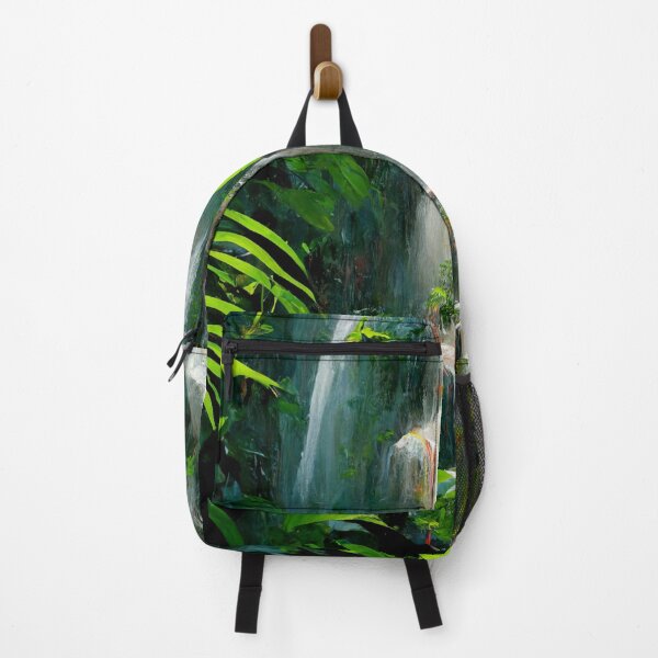 Item preview, jungle waterfall designed and sold by Mike Kiev art.