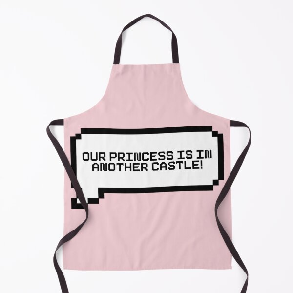 Item preview, Our Princess Is In Another Castle Video Game Quotes Pixelated Speech Bubble designed and sold by everything4eva.