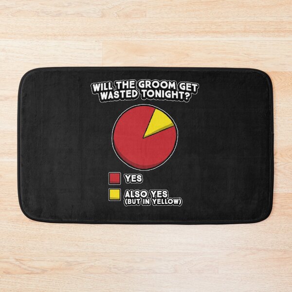 Item preview, Bachelor's Party Funny Pie Chart Groom Groomsmen Humor designed and sold by KaitlinxLewis.