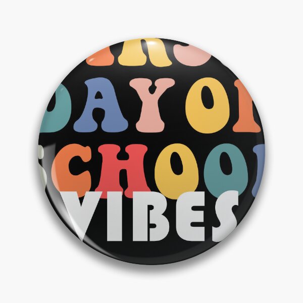 Item preview, Happy first day of school vibes  designed and sold by Limitless Store.