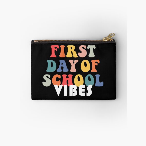 Item preview, Happy first day of school vibes  designed and sold by Limitless Store.
