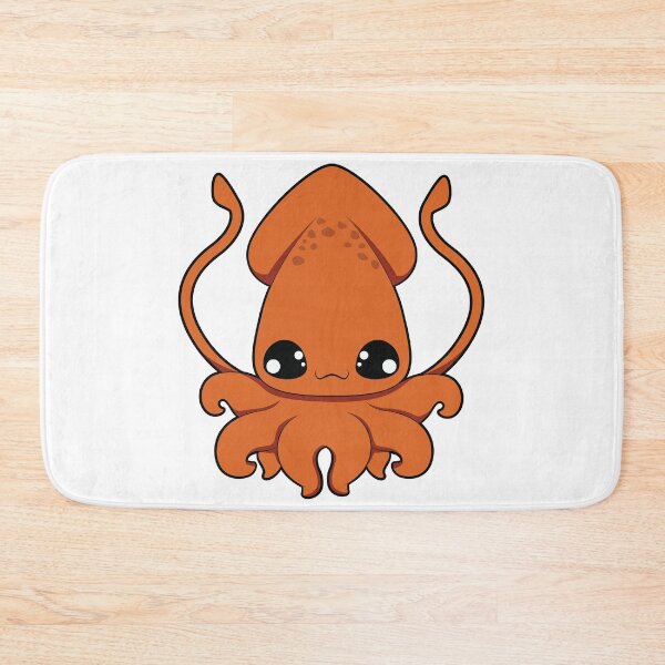 Artikelvorschau, Brauner süßer Baby-Oktopus - Wunderschöne Meerestiere entworfen und verkauft von ShaStyle ArtFo.